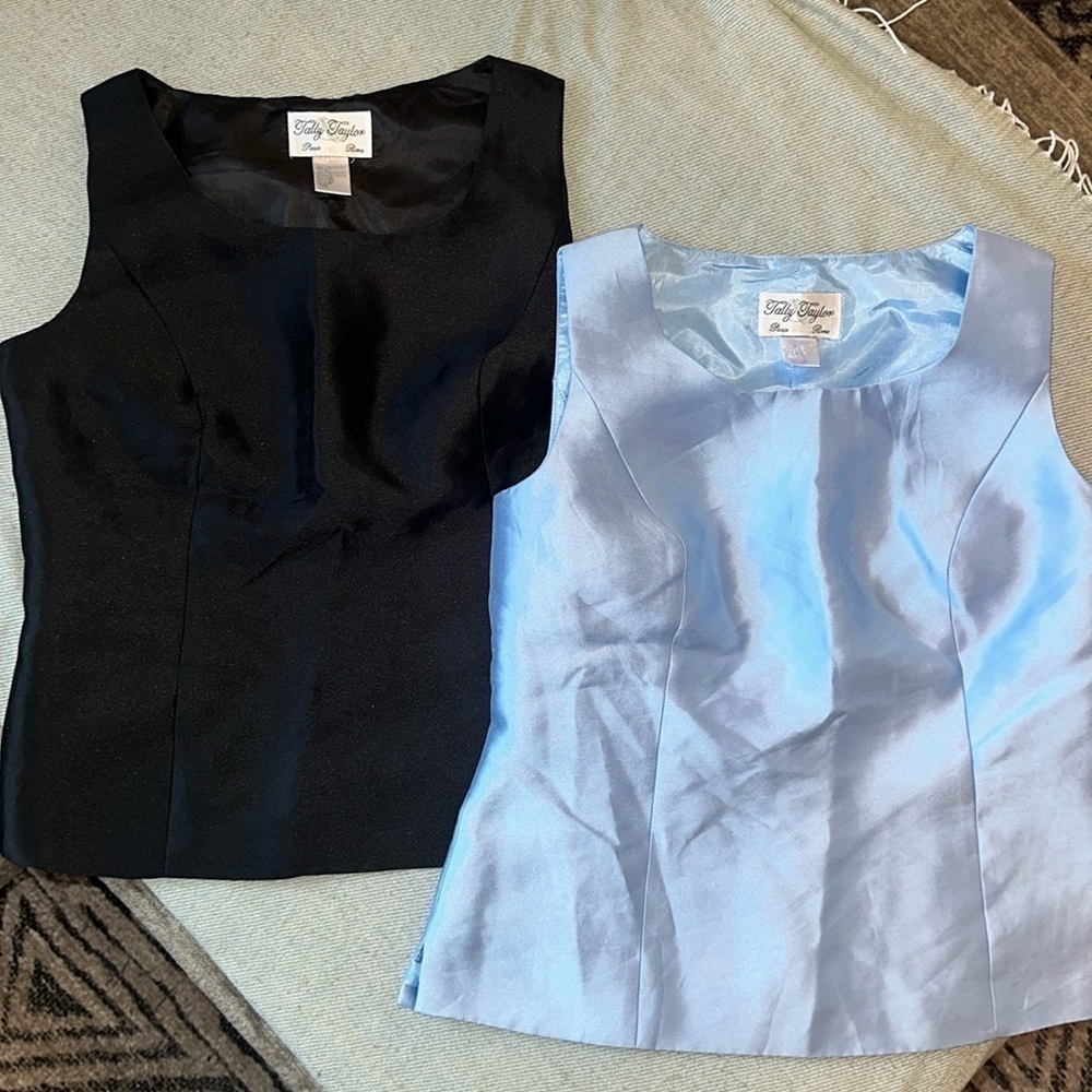 Vintage European  Tally Taylor Blouses x2